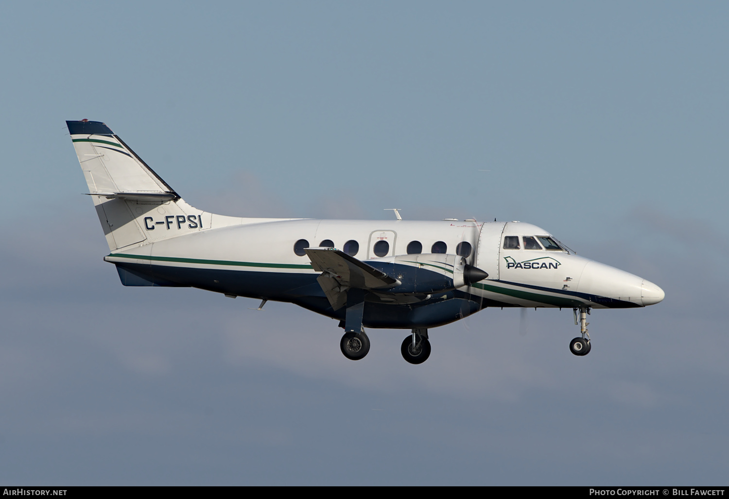 Aircraft Photo of C-FPSI | British Aerospace BAe-3212 Jetstream Super 31 | Pascan Aviation | AirHistory.net #365436