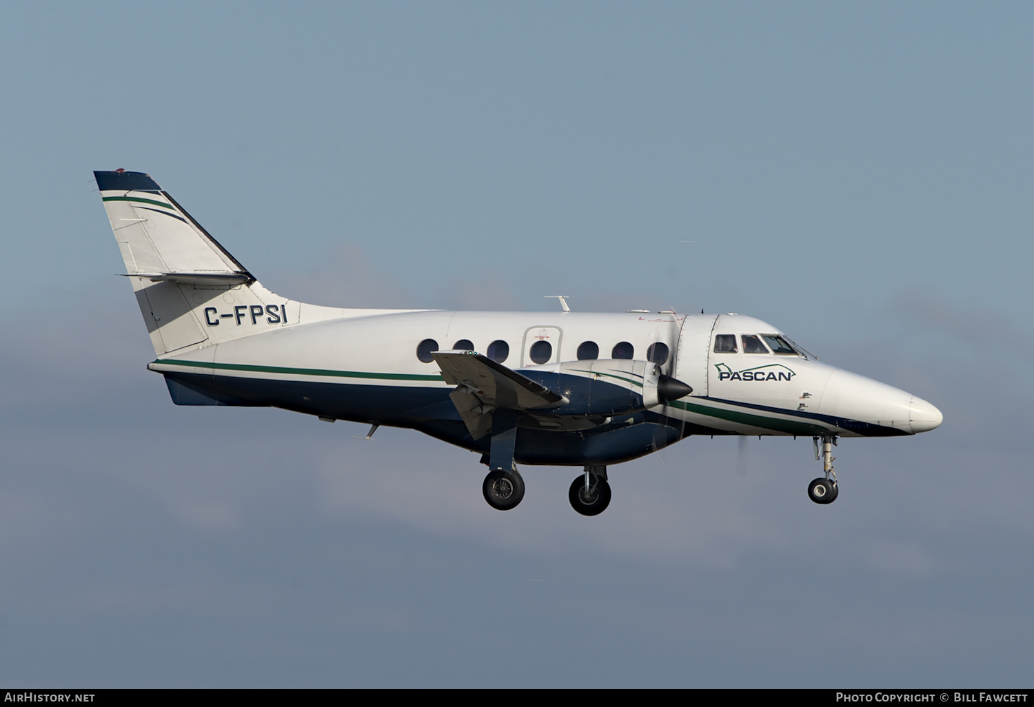 Aircraft Photo of C-FPSI | British Aerospace BAe-3212 Jetstream Super 31 | Pascan Aviation | AirHistory.net #365436