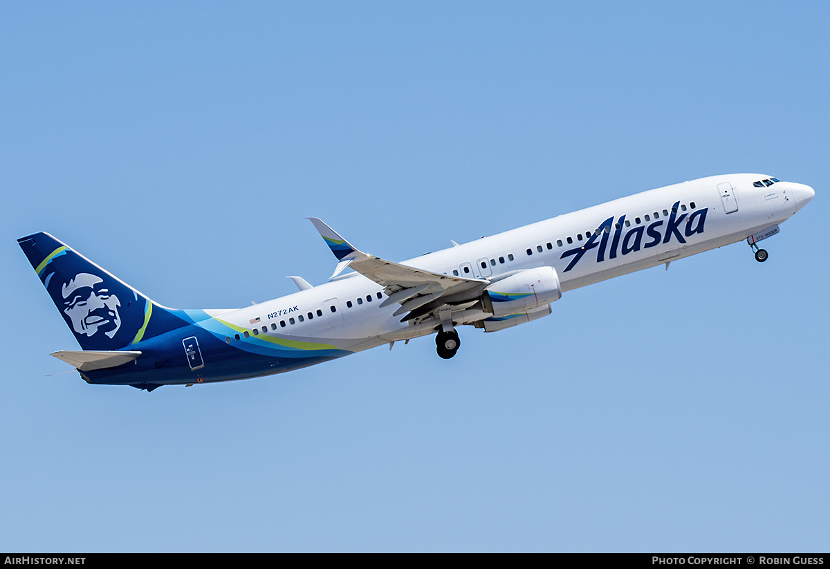 Aircraft Photo of N272AK | Boeing 737-990/ER | Alaska Airlines | AirHistory.net #365439