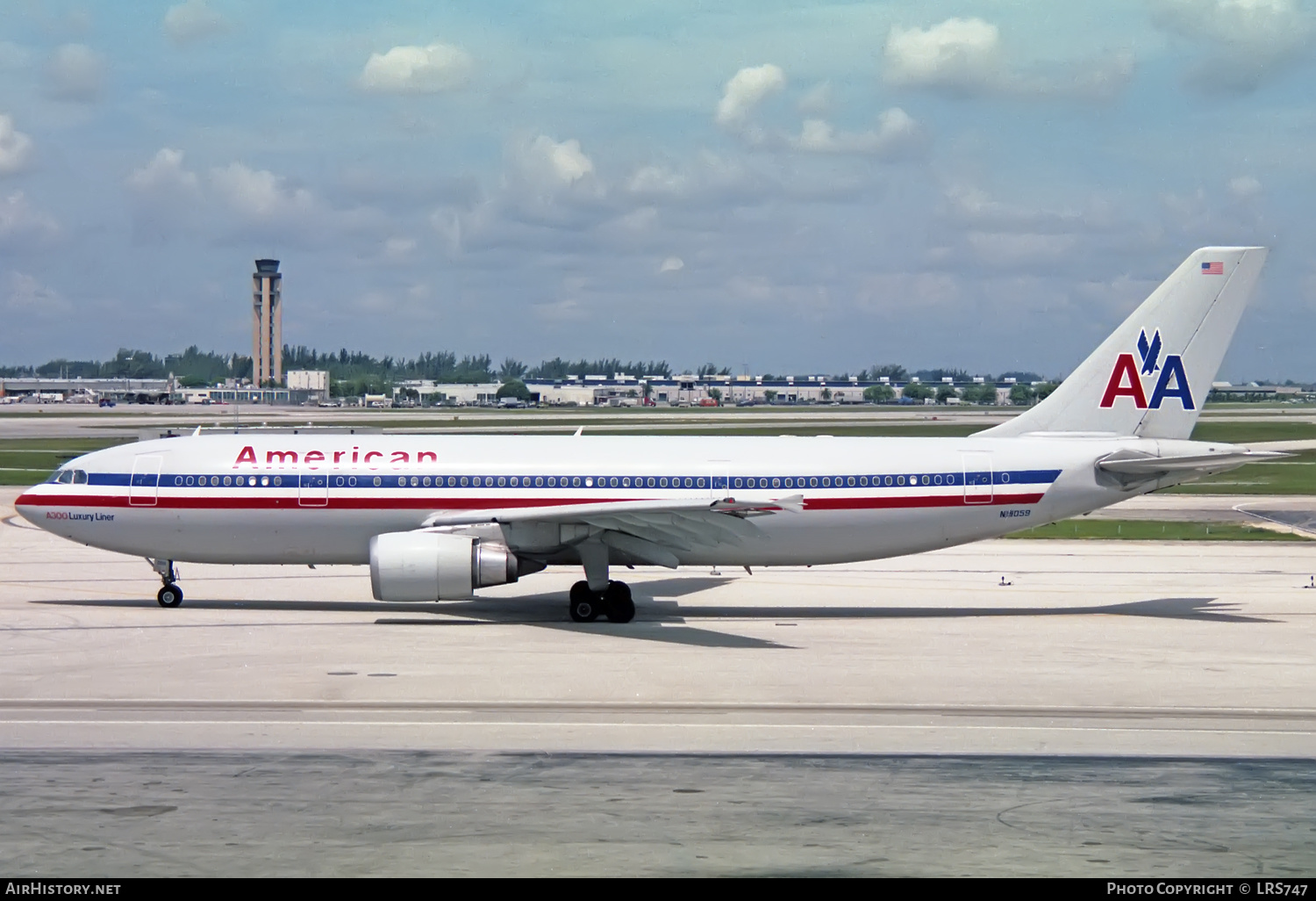 Aircraft Photo of N19059 | Airbus A300B4-605R | American Airlines | AirHistory.net #365446