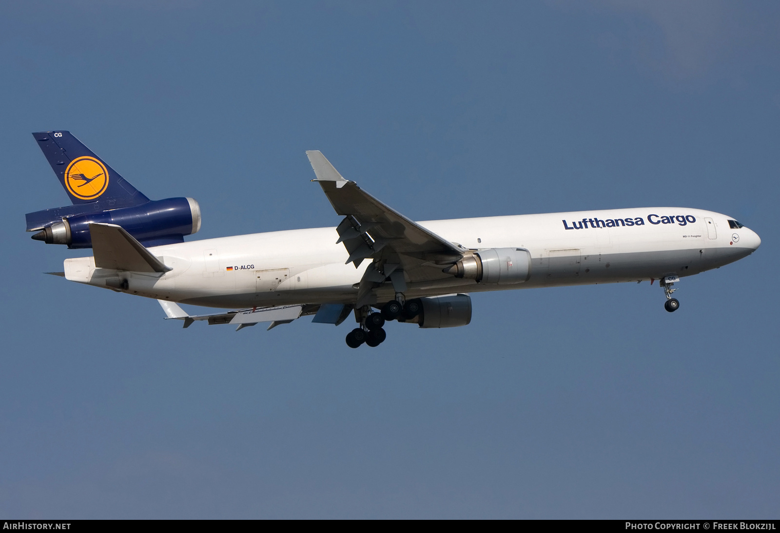 Aircraft Photo of D-ALCG | McDonnell Douglas MD-11F | Lufthansa Cargo | AirHistory.net #365448