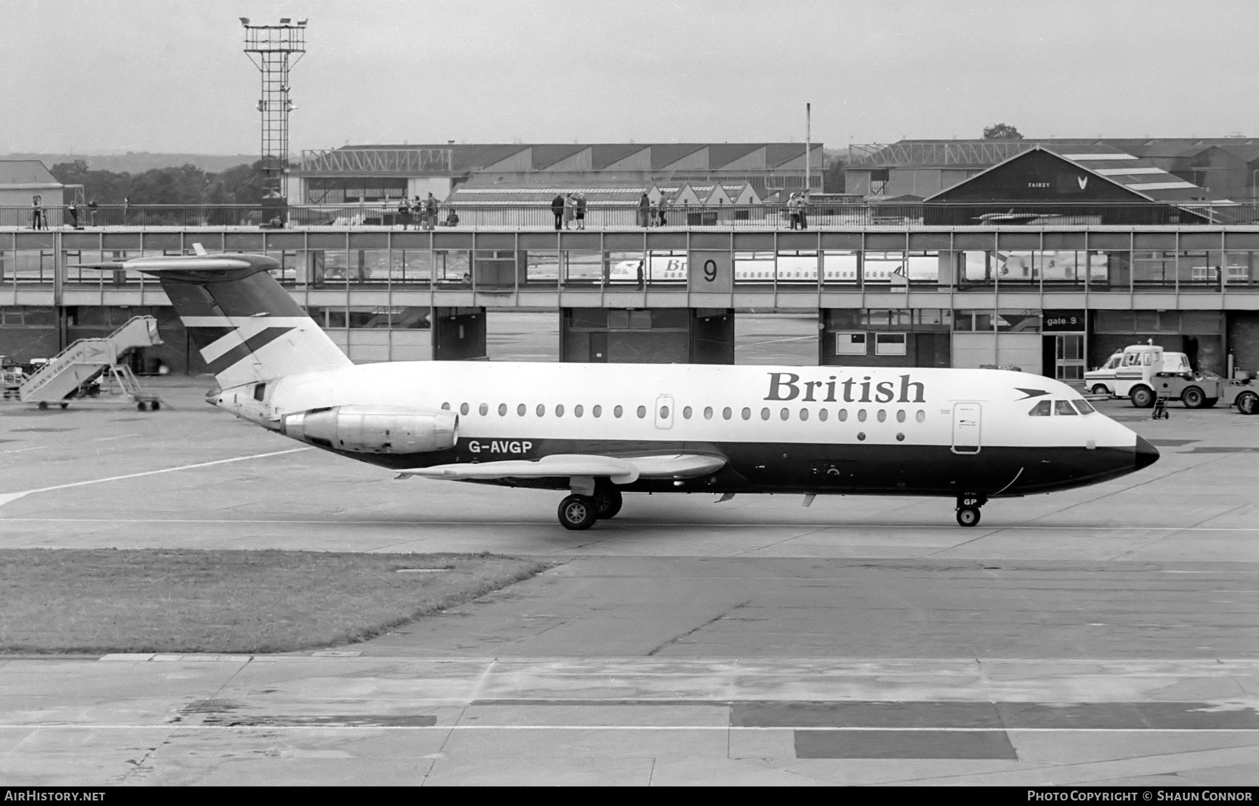 Aircraft Photo of G-AVGP | BAC 111-408EF One-Eleven | British Airways | AirHistory.net #365451