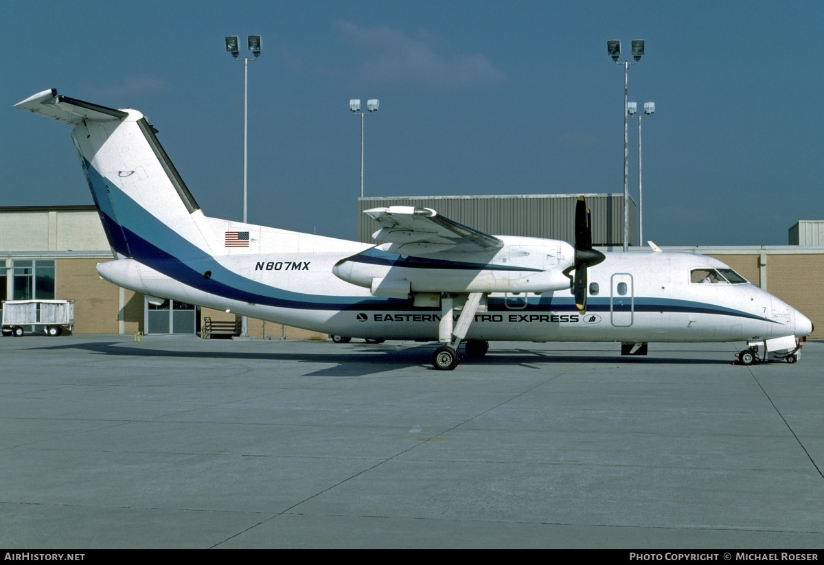 Aircraft Photo of N807MX | De Havilland Canada DHC-8-102 Dash 8 | Eastern Metro Express | AirHistory.net #365456
