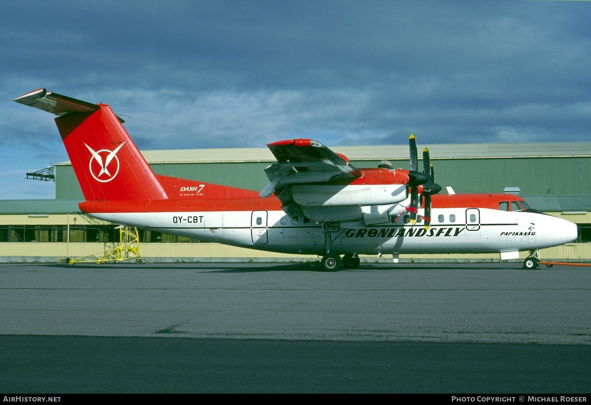 Aircraft Photo of OY-CBT | De Havilland Canada DHC-7-103 Dash 7 | Greenlandair - Grønlandsfly | AirHistory.net #365457