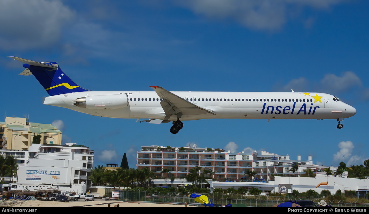 Aircraft Photo of PJ-MDD | McDonnell Douglas MD-82 (DC-9-82) | Insel Air | AirHistory.net #365458