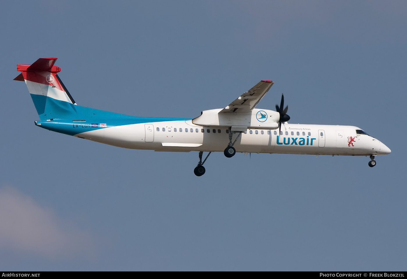 Aircraft Photo of LX-LGH | Bombardier DHC-8-402 Dash 8 | Luxair | AirHistory.net #365464
