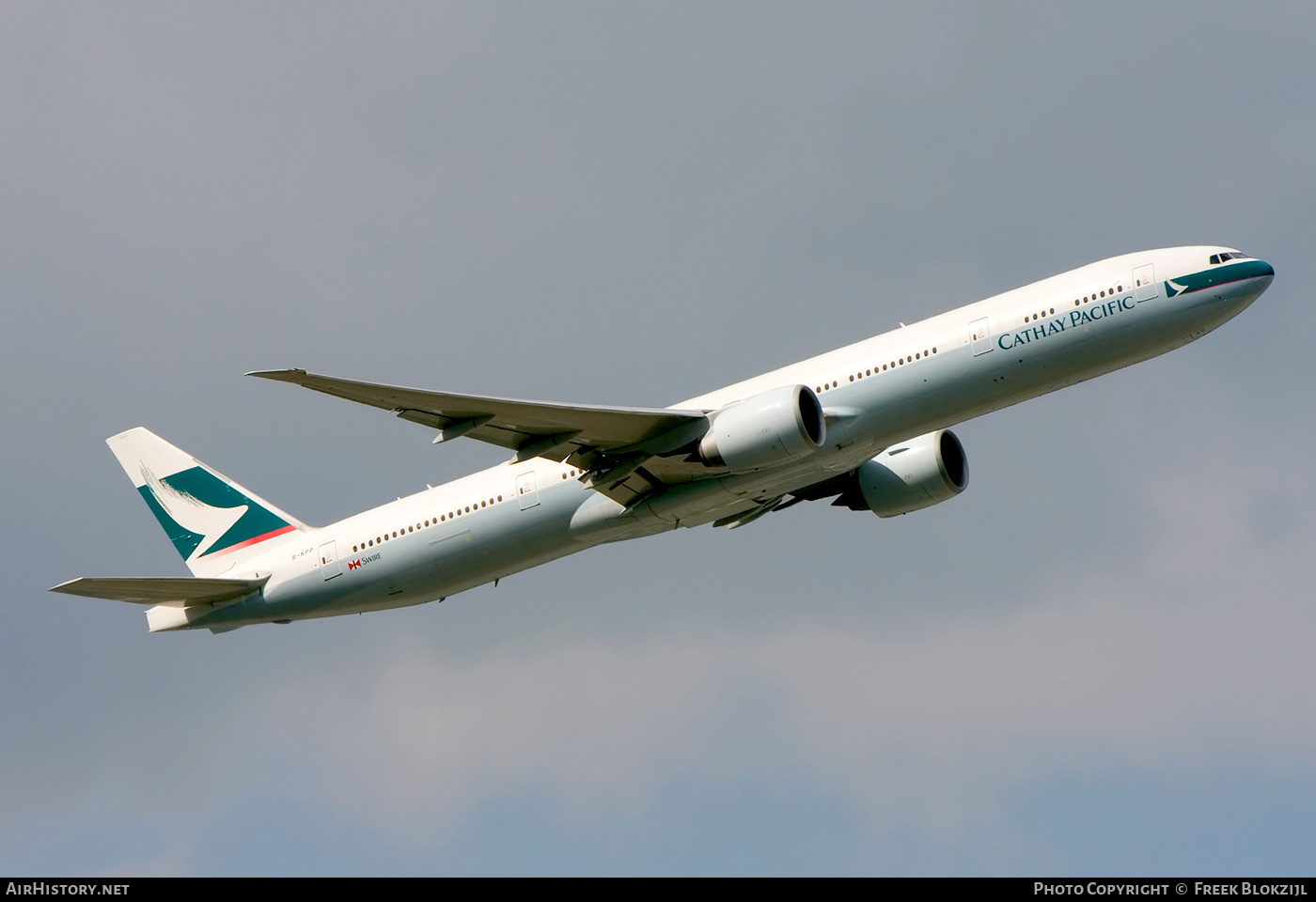 Aircraft Photo of B-KPP | Boeing 777-367/ER | Cathay Pacific Airways | AirHistory.net #365466