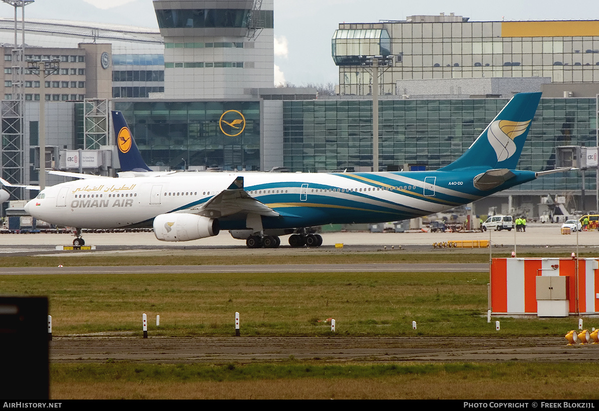 Aircraft Photo of A4O-DD | Airbus A330-343 | Oman Air | AirHistory.net #365468