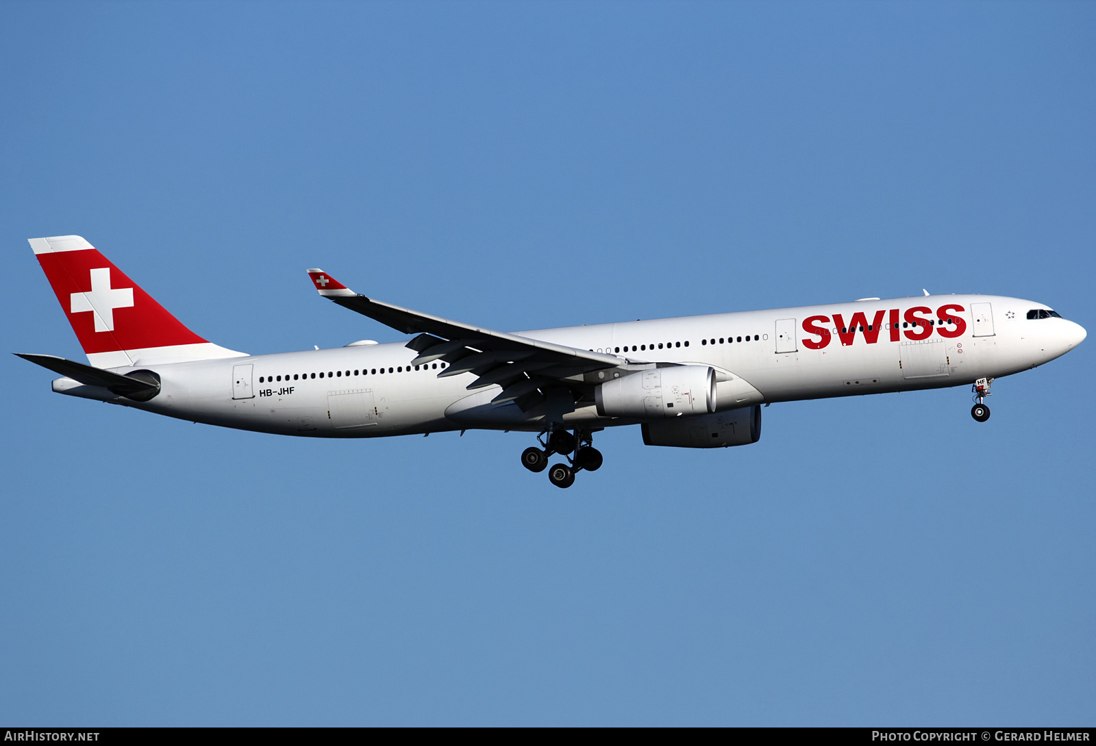 Aircraft Photo of HB-JHF | Airbus A330-343E | Swiss International Air Lines | AirHistory.net #365476