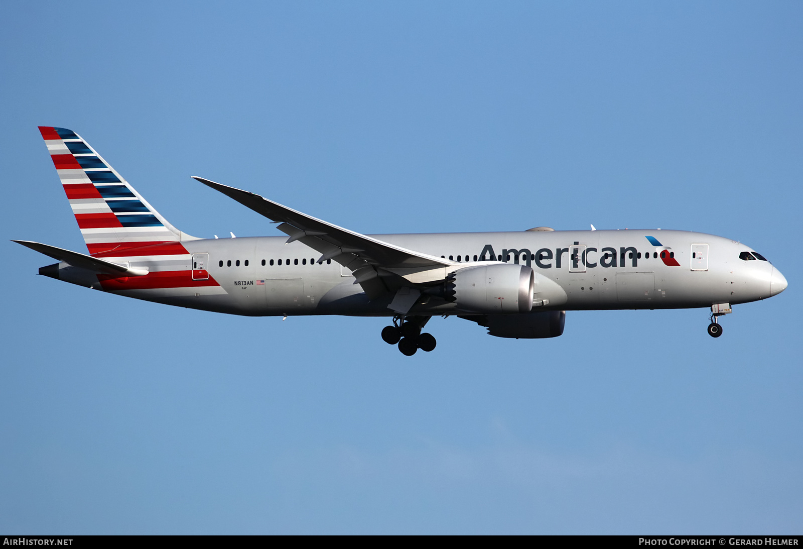 Aircraft Photo of N813AN | Boeing 787-8 Dreamliner | American Airlines | AirHistory.net #365478