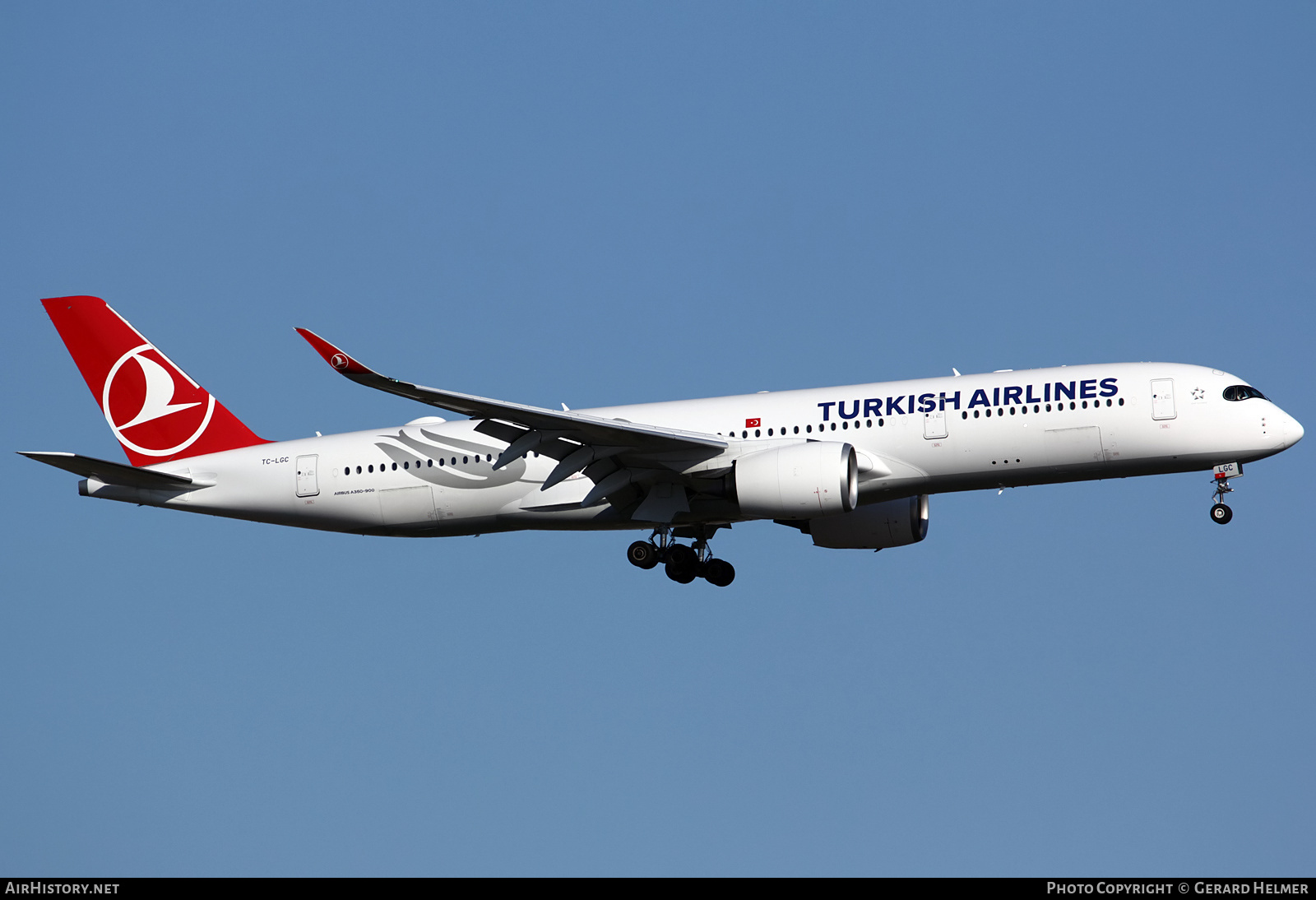 Aircraft Photo of TC-LGC | Airbus A350-941 | Turkish Airlines | AirHistory.net #365483