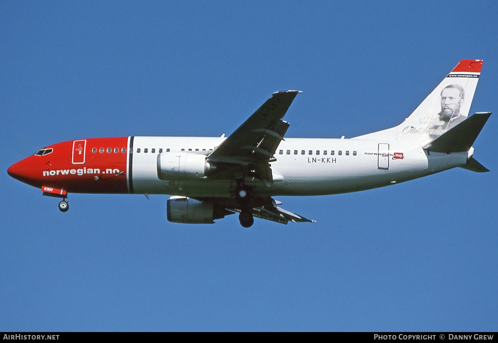Aircraft Photo of LN-KKH | Boeing 737-3K2 | Norwegian | AirHistory.net #365484