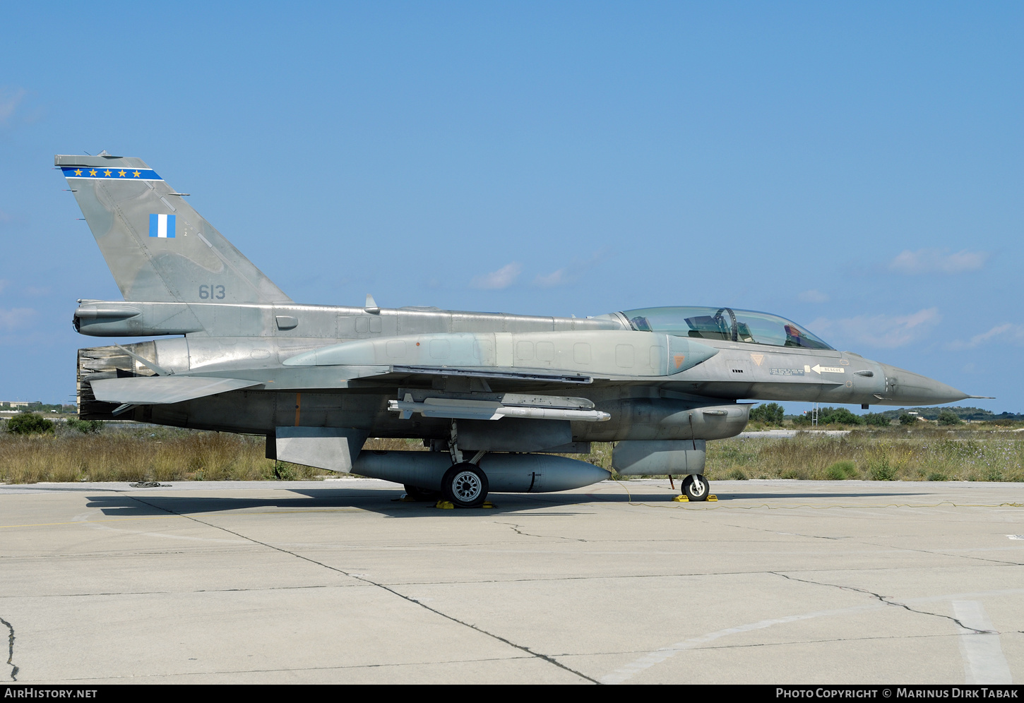 Aircraft Photo of 613 | Lockheed Martin F-16DJ Fighting Falcon | Greece - Air Force | AirHistory.net #365491