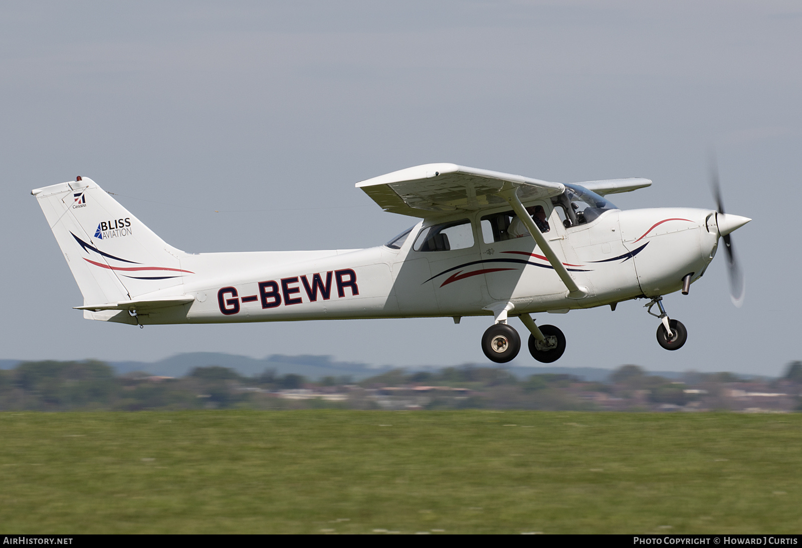 Aircraft Photo of G-BEWR | Reims F172N Skyhawk 100 | Bliss Aviation | AirHistory.net #365508