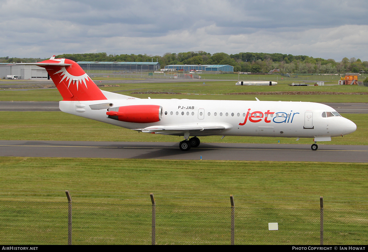 Aircraft Photo of PJ-JAB | Fokker 70 (F28-0070) | Jetair Caribbean | AirHistory.net #365515