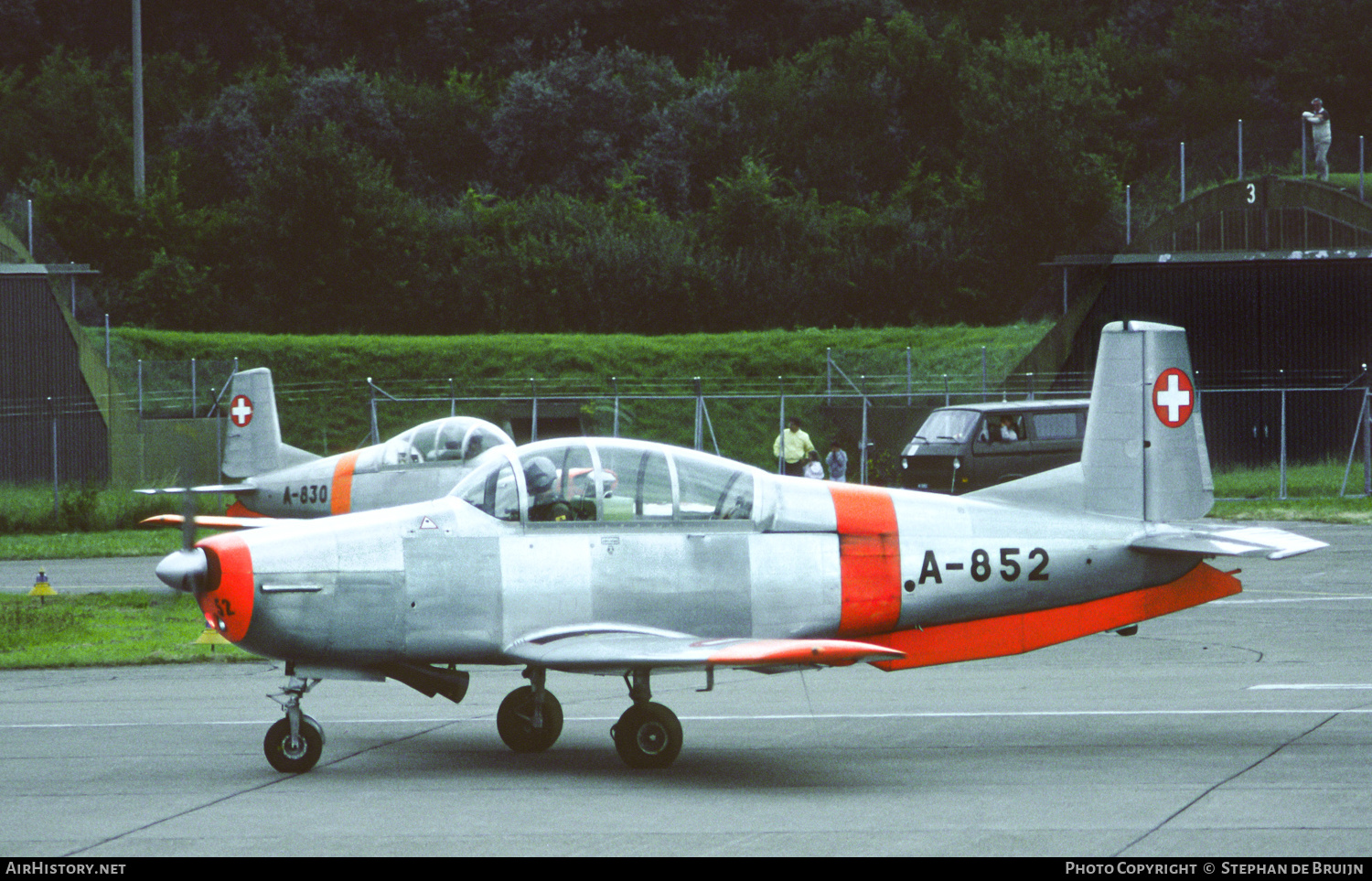 Aircraft Photo of A-852 | Pilatus P-3-05 | Switzerland - Air Force | AirHistory.net #365531
