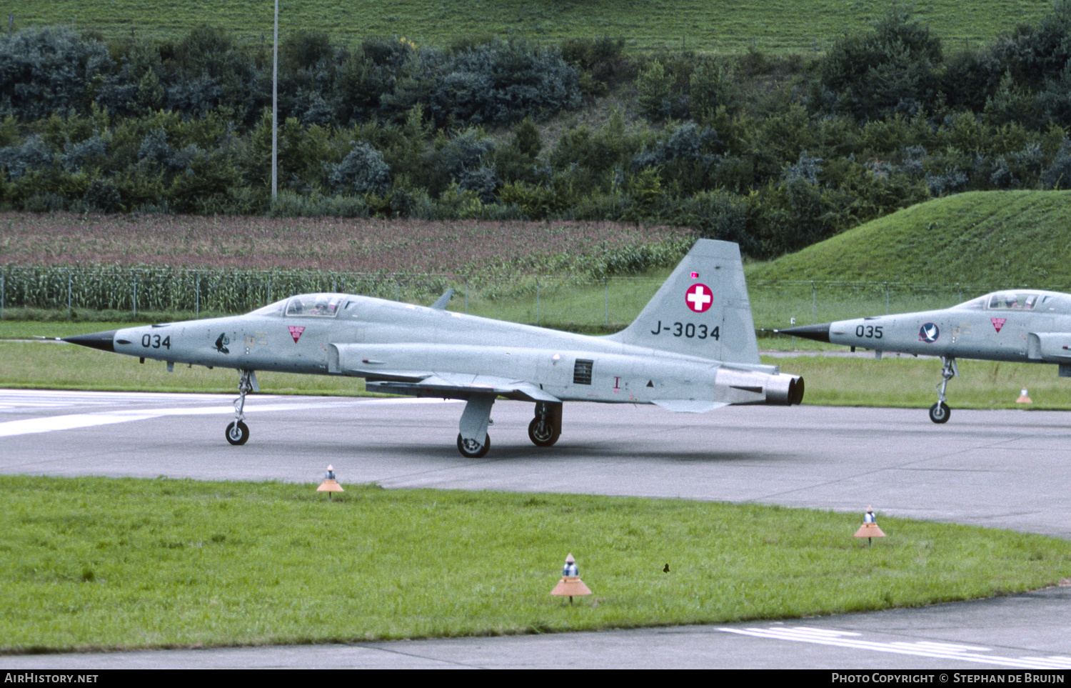 Aircraft Photo of J-3034 | Northrop F-5E Tiger II | Switzerland - Air Force | AirHistory.net #365535