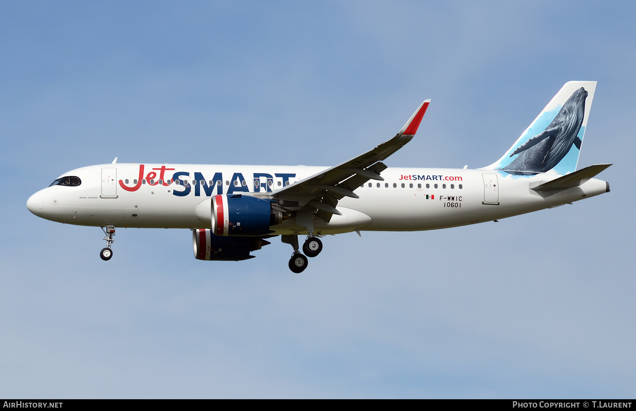 Aircraft Photo of F-WWIC | Airbus A320-271N | JetSmart | AirHistory.net #365538