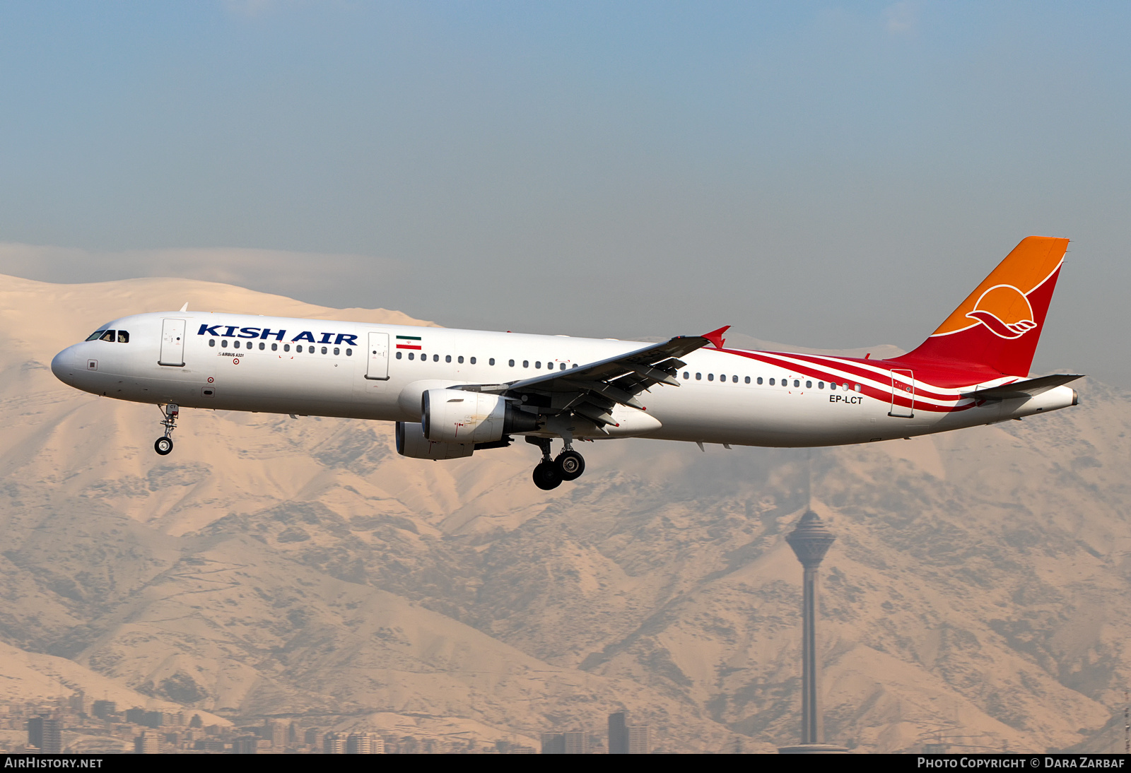 Aircraft Photo of EP-LCT | Airbus A321-211 | Kish Air | AirHistory.net #365547