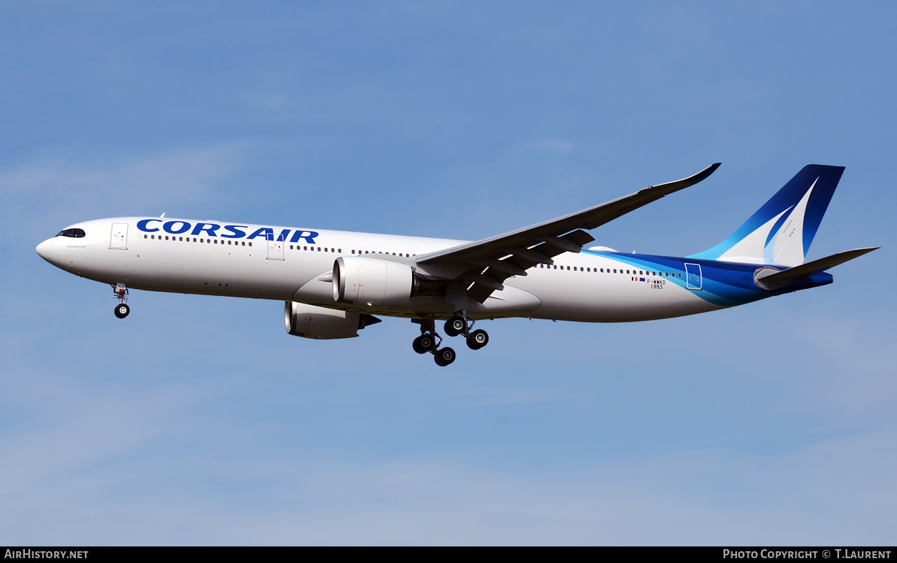 Aircraft Photo of F-WWKD | Airbus A330-941N | Corsair | AirHistory.net #365552