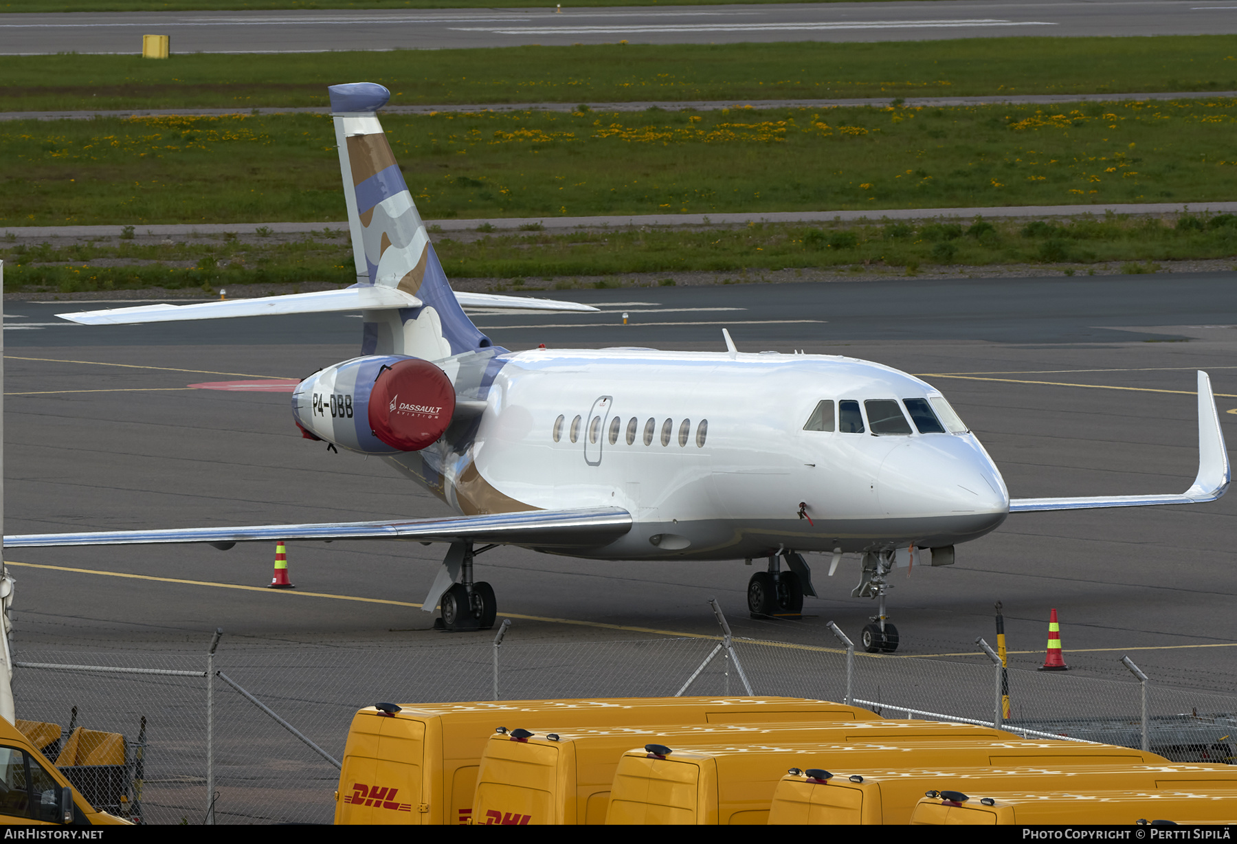 Aircraft Photo of P4-DBB | Dassault Falcon 2000LX | AirHistory.net #365574