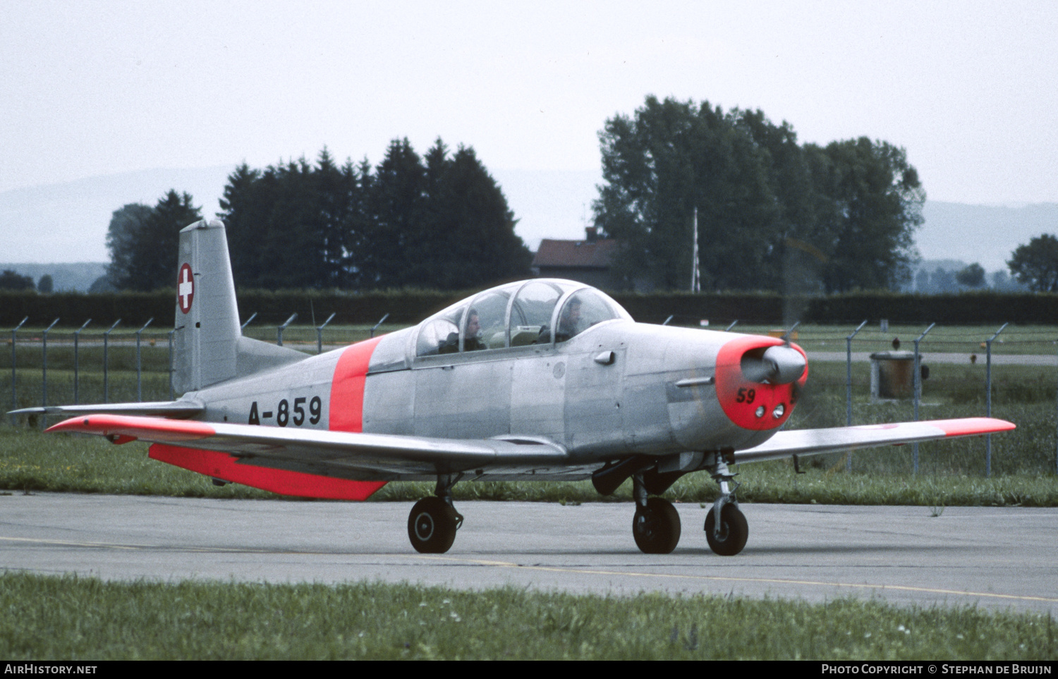 Aircraft Photo of A-859 | Pilatus P-3-05 | Switzerland - Air Force | AirHistory.net #365577