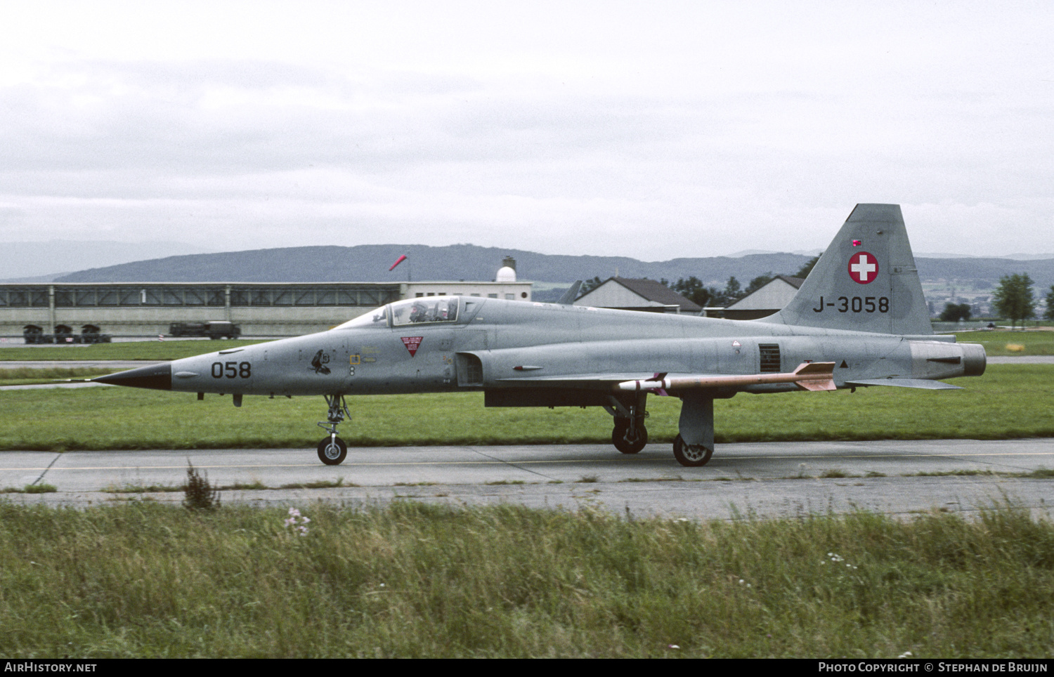 Aircraft Photo of J-3058 | Northrop F-5E Tiger II | Switzerland - Air Force | AirHistory.net #365585