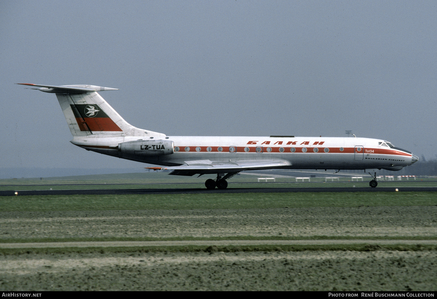 Aircraft Photo of LZ-TUA | Tupolev Tu-134 | Balkan - Bulgarian Airlines | AirHistory.net #365591