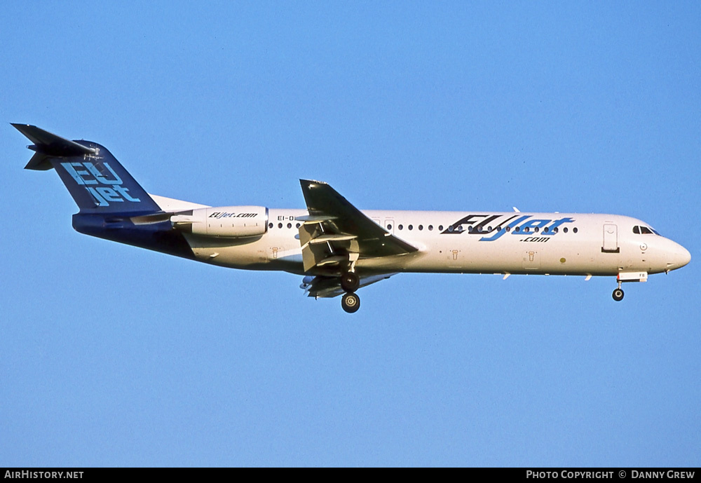 Aircraft Photo of EI-DFB | Fokker 100 (F28-0100) | EUjet | AirHistory.net #365602