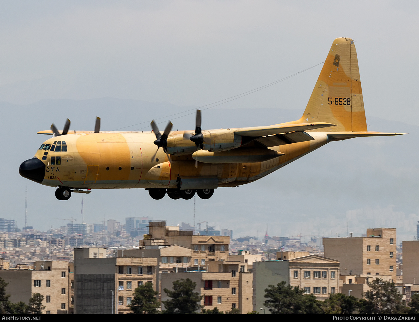 Aircraft Photo of 5-8538 / ۵۳۸ | Lockheed C-130H Hercules | Iran - Air Force | AirHistory.net #365611