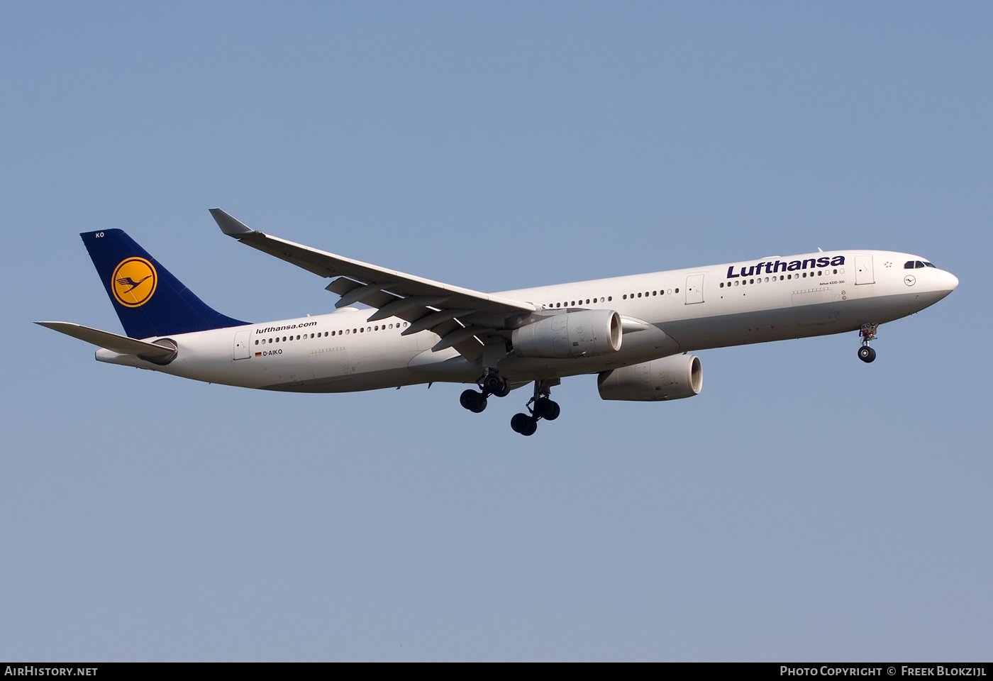 Aircraft Photo of D-AIKO | Airbus A330-343E | Lufthansa | AirHistory.net #365614