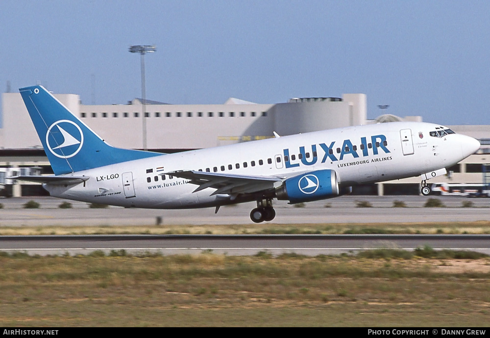 Aircraft Photo of LX-LGO | Boeing 737-5C9 | Luxair | AirHistory.net #365637
