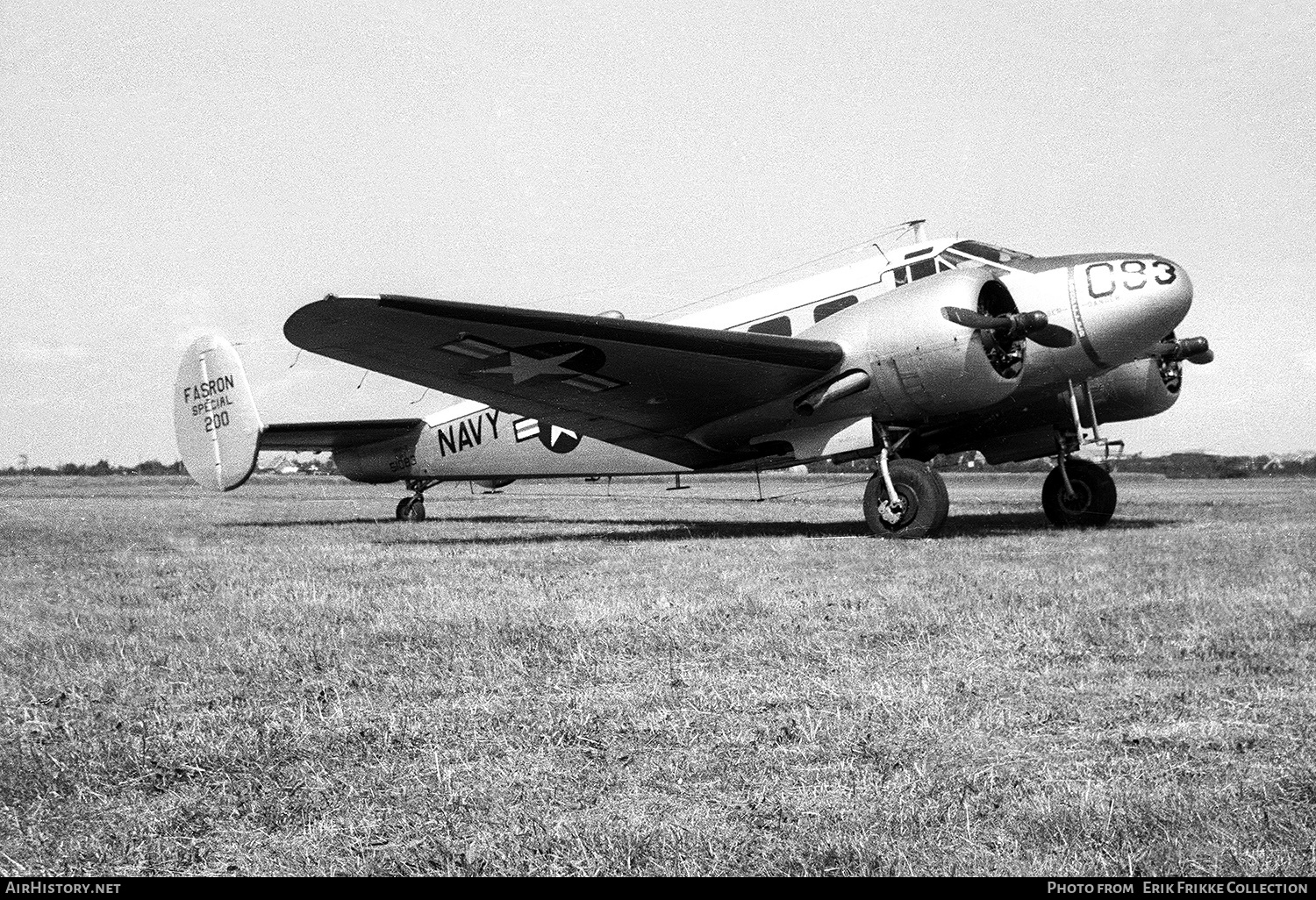 Aircraft Photo of 51083 | Beech SNB-1 Kansan | USA - Navy | AirHistory.net #365638