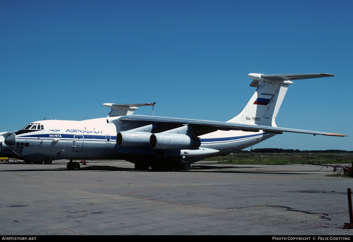 Aircraft Photo of RA-76800 | Ilyushin Il-76TD | Aeroflot | AirHistory.net #365641