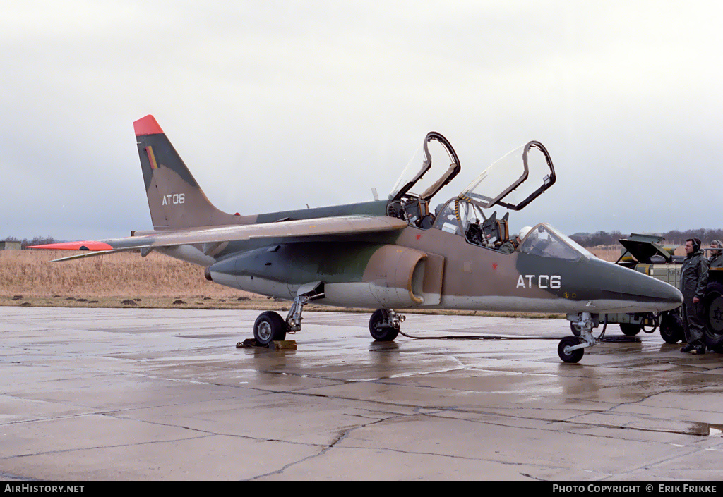 Aircraft Photo of AT-06 | Dassault-Dornier Alpha Jet 1B+ | Belgium - Air Force | AirHistory.net #365649