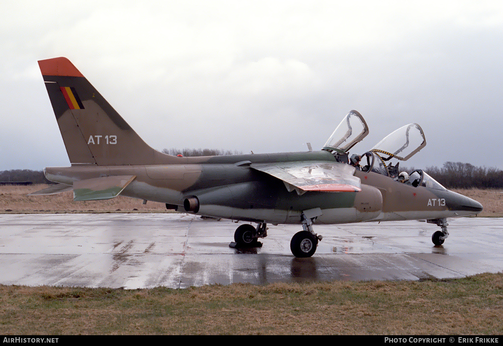 Aircraft Photo of AT13 | Dassault-Dornier Alpha Jet 1B | Belgium - Air Force | AirHistory.net #365663
