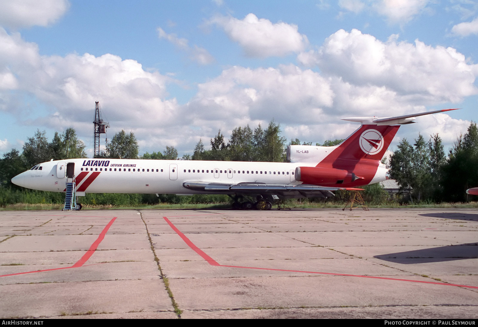 Aircraft Photo of YL-LAB | Tupolev Tu-154B-2 | Latavio - Latvian Airlines | AirHistory.net #365684