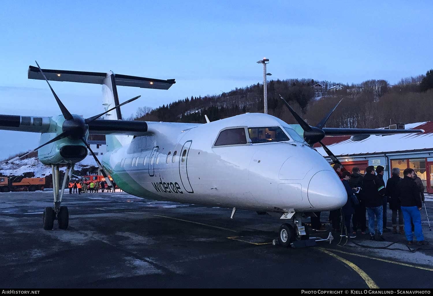 Aircraft Photo of LN-WIL | De Havilland Canada DHC-8-103B Dash 8 | Widerøe | AirHistory.net #365692