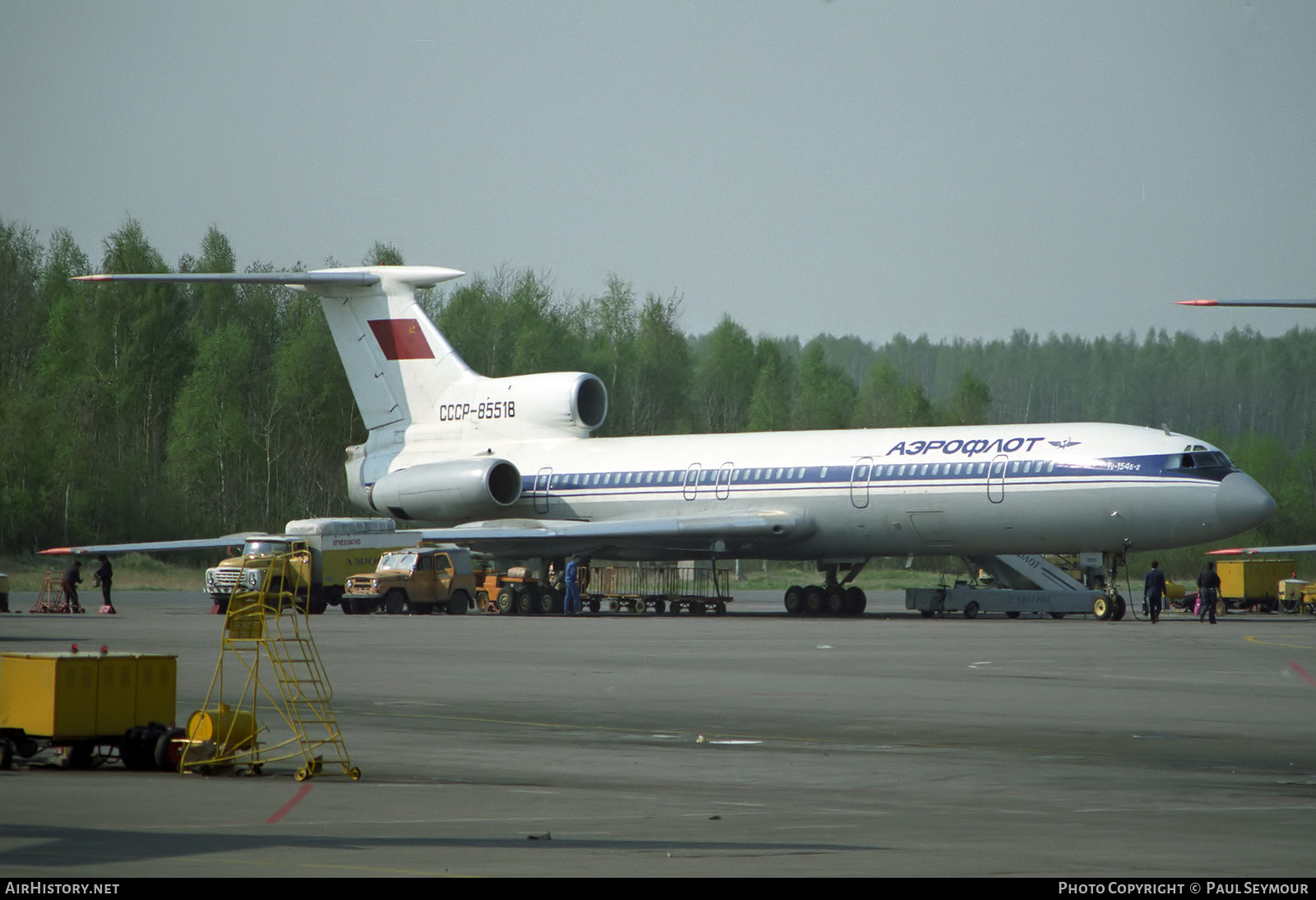 Aircraft Photo of CCCP-85518 | Tupolev Tu-154B-2 | Aeroflot | AirHistory.net #365694
