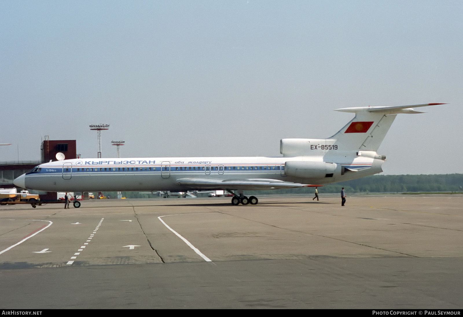 Aircraft Photo of EX-85519 | Tupolev Tu-154B-2 | Kyrghyzstan Airlines | AirHistory.net #365697