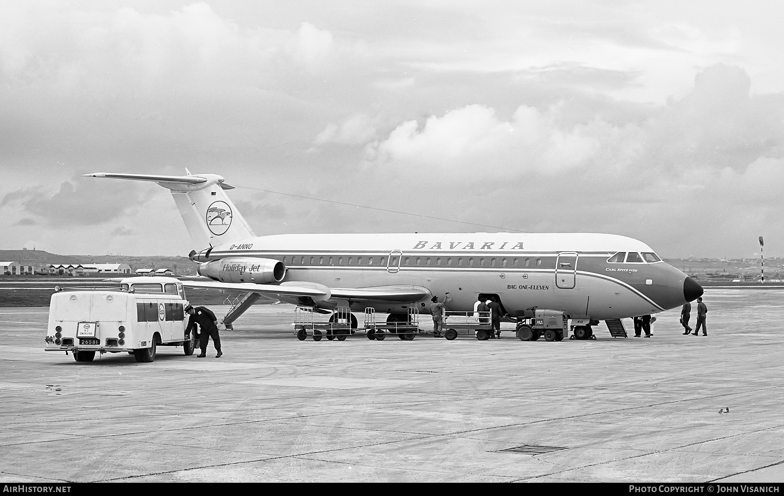 Aircraft Photo of D-ANNO | BAC 111-414EG One-Eleven | Bavaria Fluggesellschaft | AirHistory.net #365700