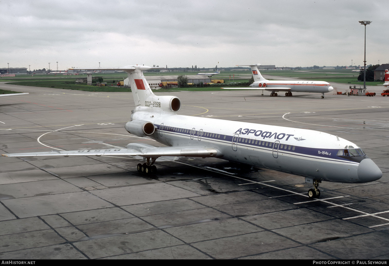 Aircraft Photo of CCCP-85518 | Tupolev Tu-154B-2 | Aeroflot | AirHistory.net #365702