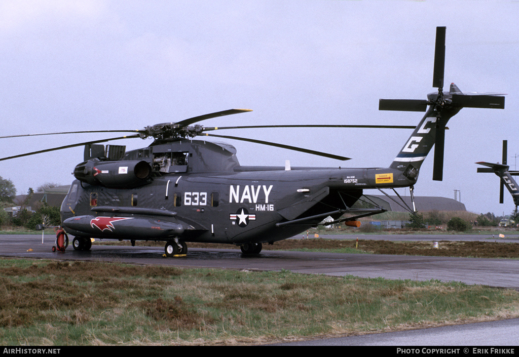 Aircraft Photo of 158752 | Sikorsky RH-53D Sea Stallion | USA - Navy | AirHistory.net #365704