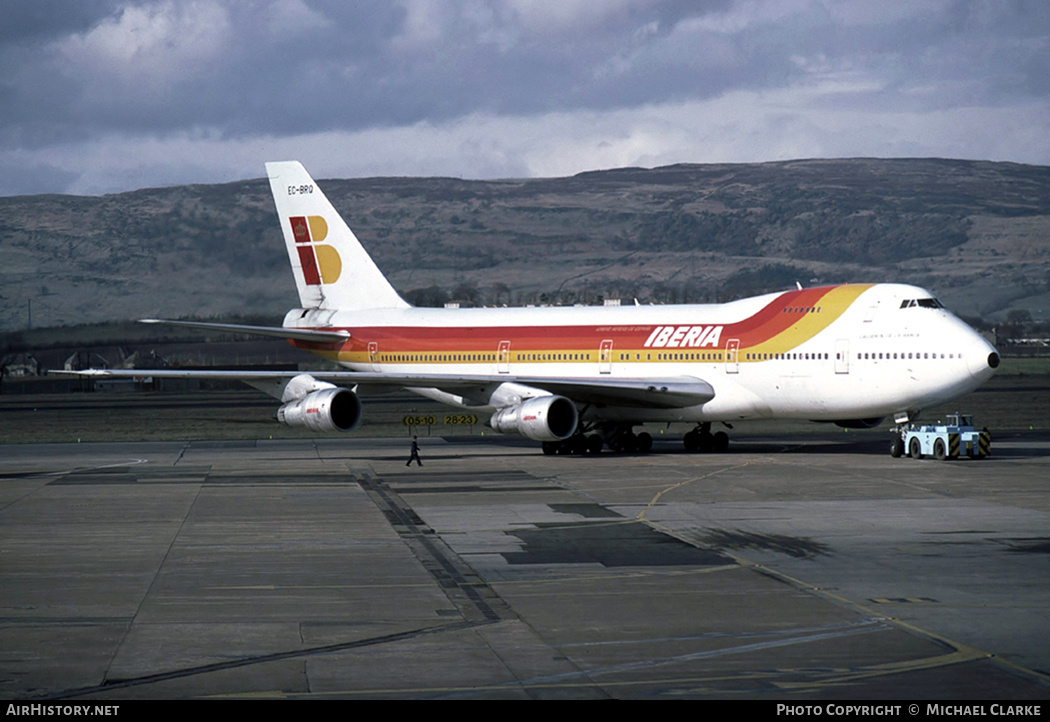 Aircraft Photo of EC-BRQ | Boeing 747-256B | Iberia | AirHistory.net #365707