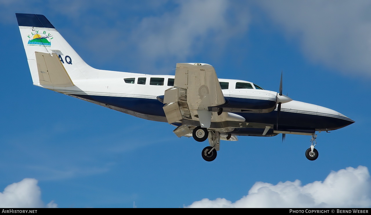 Aircraft Photo of N97AQ | Cessna 404 Titan | Fly BVI Caribbean Air Charter | AirHistory.net #365710