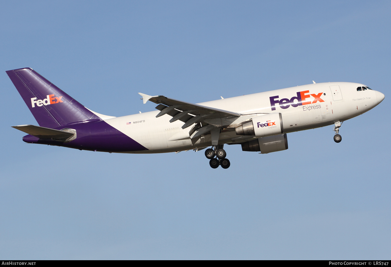Aircraft Photo of N804FD | Airbus A310-324/F | FedEx Express | AirHistory.net #365719