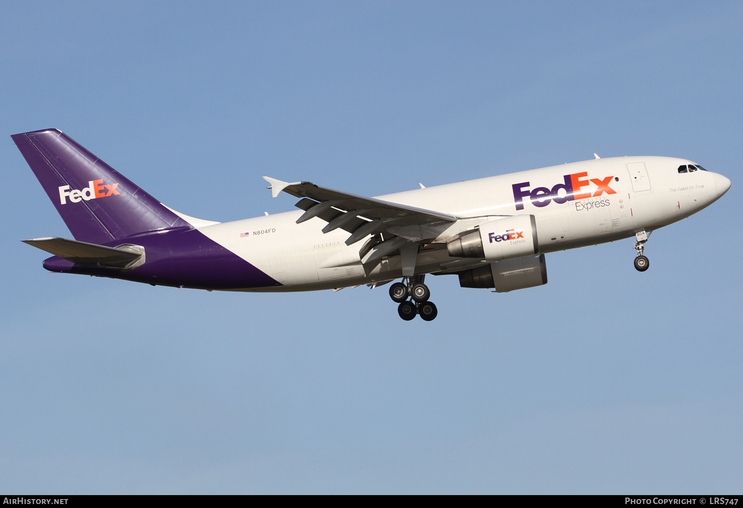 Aircraft Photo of N804FD | Airbus A310-324/F | FedEx Express - Federal Express | AirHistory.net #365719
