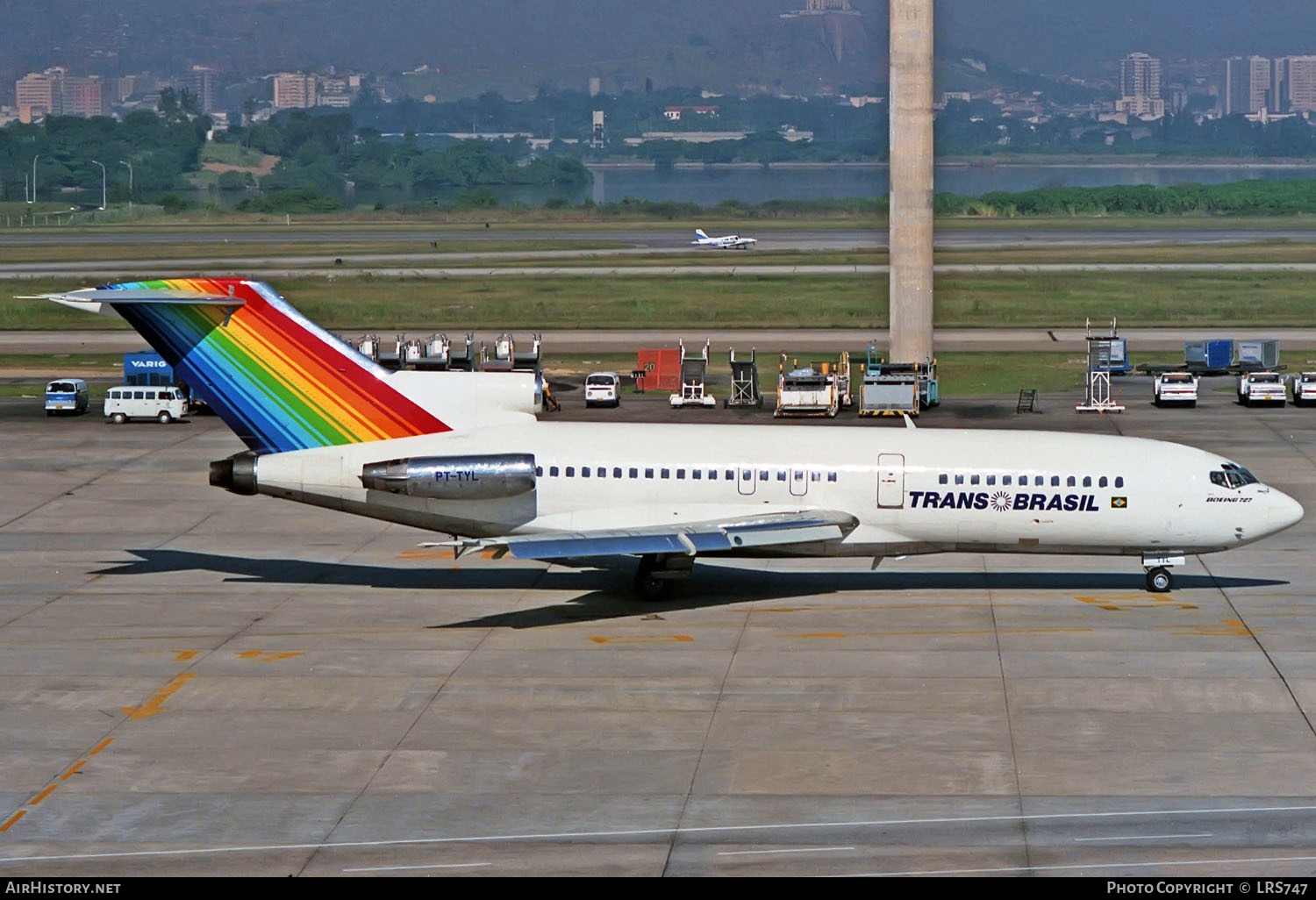 Aircraft Photo of PT-TYL | Boeing 727-27 | TransBrasil | AirHistory.net #365725
