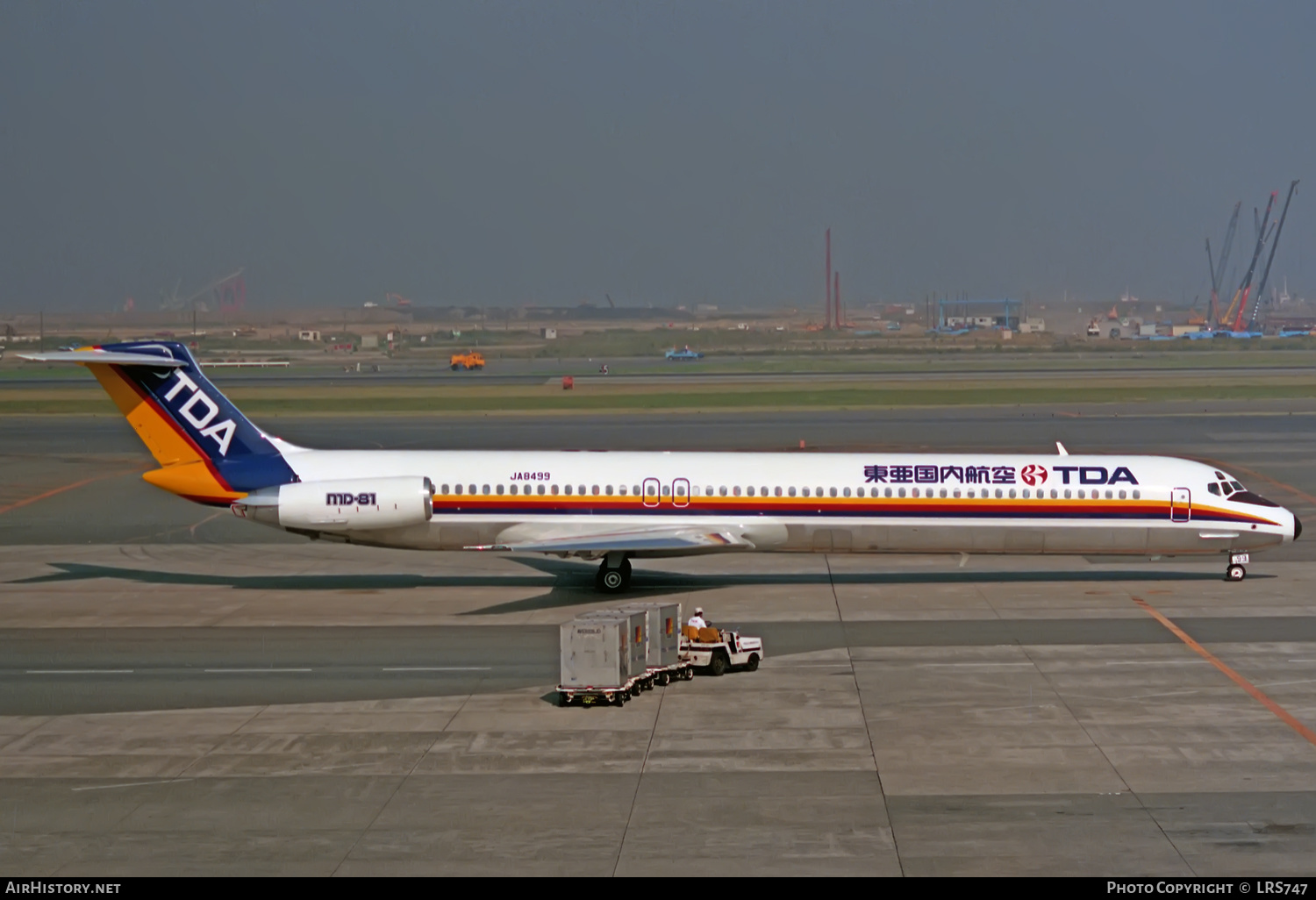 Aircraft Photo of JA8499 | McDonnell Douglas MD-81 (DC-9-81) | TDA - Toa Domestic Airlines | AirHistory.net #365742