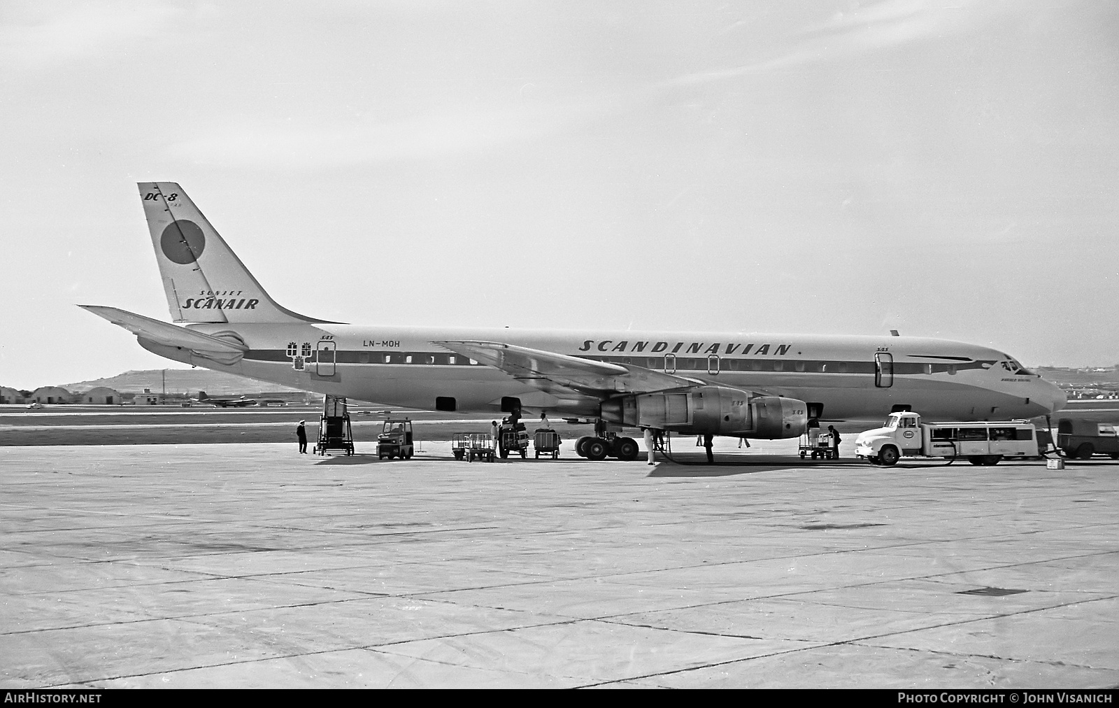 Aircraft Photo of LN-MOH | Douglas DC-8-55 | Scandinavian Airlines - SAS | AirHistory.net #365744